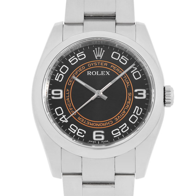 116000 ブラック ROLEX（ロレックス）オイスターパーペチュアル 中古 