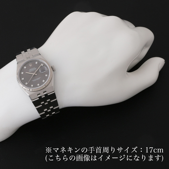 17014G グレー ROLEX（ロレックス）オイスタークォーツ 中古