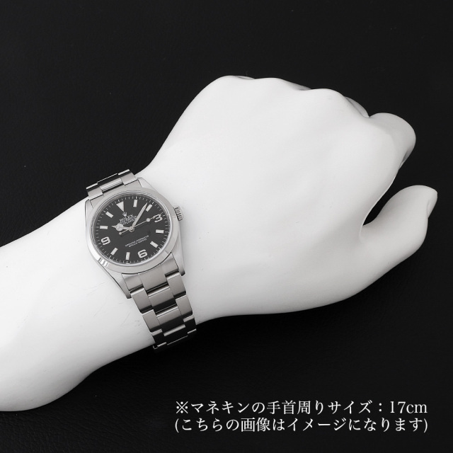 14270 ブラック ROLEX（ロレックス）エクスプローラーI 中古