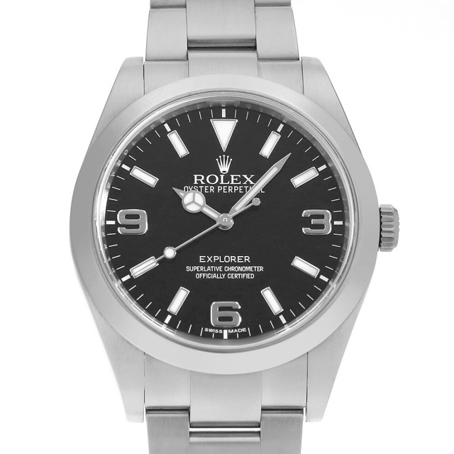 214270 ブラック ROLEX（ロレックス）エクスプローラーI 前期型 