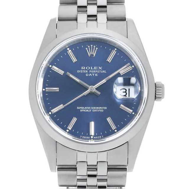 15200 ブルー ROLEX（ロレックス）オイスターパーペチュアル デイト  