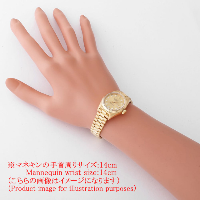 69178G シャンパン ROLEX（ロレックス）デイトジャスト 10Pダイヤ 中古  