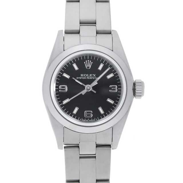 67180 ブラック ROLEX（ロレックス）オイスターパーペチュアル 中古