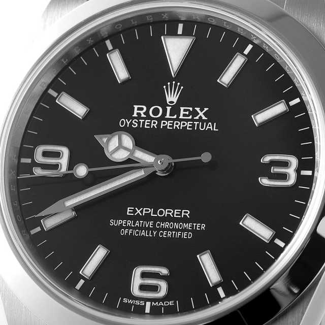 214270 ブラック ROLEX（ロレックス）エクスプローラーI 後期型 
