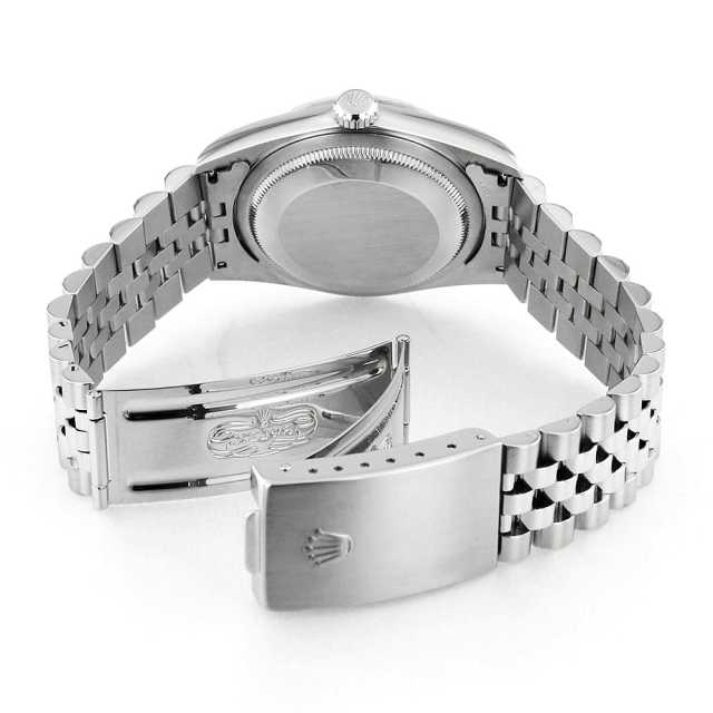 16234G ブラック ROLEX（ロレックス）デイトジャスト 10Pダイヤ