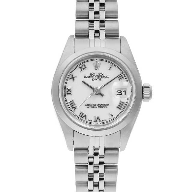 79160 ホワイト ROLEX（ロレックス）オイスターパーペチュアル デイト