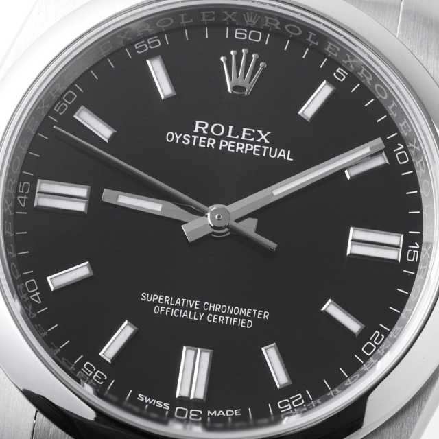 116000 ブラック ROLEX（ロレックス）オイスターパーペチュアル 中古