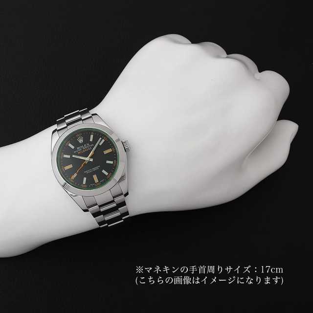 116400GV ブラック ROLEX（ロレックス）ミルガウス グリーン