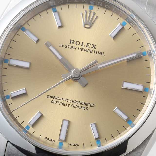ロレックス オイスターパーペチュアル 114200 メンズ 中古