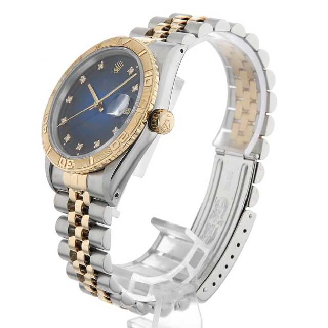 16263G ブルー ROLEX（ロレックス）デイトジャスト