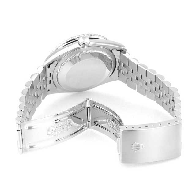 在庫状況かくにん 16264 ブラック ROLEX（ロレックス）デイトジャスト