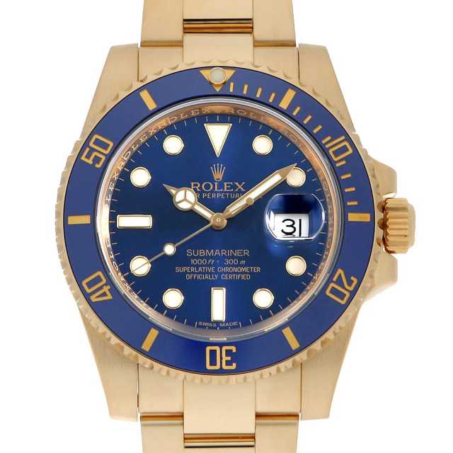 ROLEX 新型ボックス7個　中古　HK 116618LB ブルー ROLEX（ロレックス）サブマリーナ デイト 中古