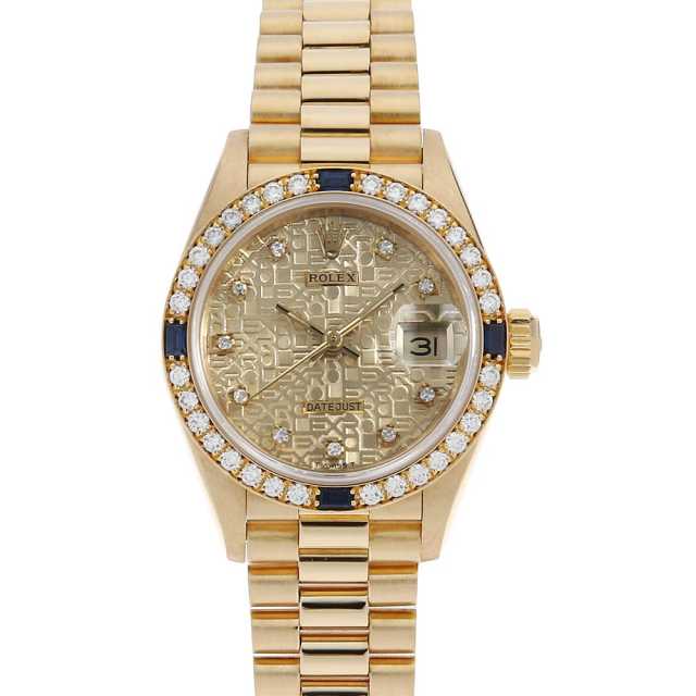 ロレックス　Rolex デイトジャスト　レディース　ダイヤ　ゴールド　コンビ ROLEX ロレックス 69088G デイトジャスト 10P・ベゼル