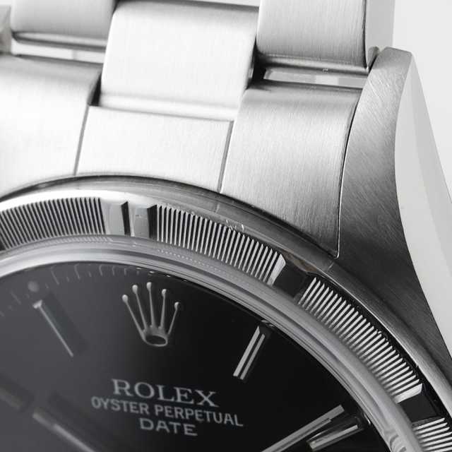 15210 ブラック ROLEX（ロレックス）オイスターパーペチュアル デイト
