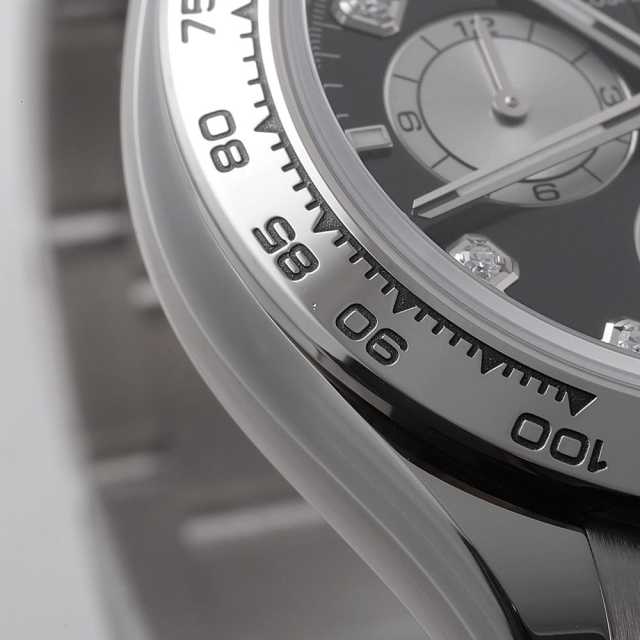 126509G ブラック ROLEX（ロレックス）コスモグラフ デイトナ 8Pダイヤ