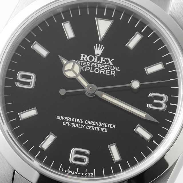 14270 ブラック ROLEX（ロレックス）エクスプローラーI 中古 | 東京