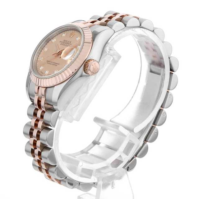 179171NG ピンクシェル ROLEX（ロレックス）デイトジャスト 10Pダイヤ