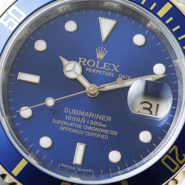 16613 ブルー ROLEX（ロレックス）サブマリーナ デイト 中古 | 東京