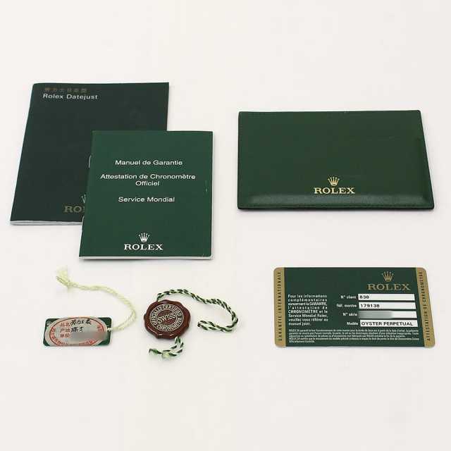 ロレックス デイトジャスト 179138NG レディース 中古