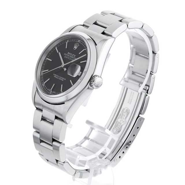16200 ブラック ROLEX（ロレックス）デイトジャスト 中古 | 東京・大阪