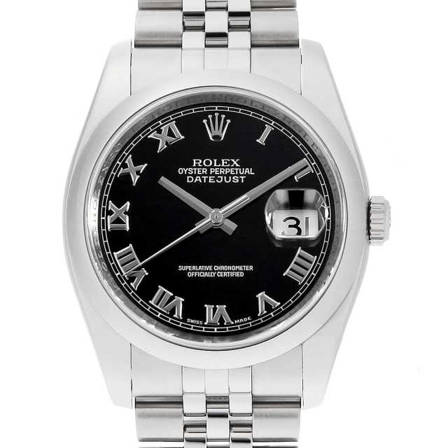 れぶろん様 116200 ブラック ROLEX（ロレックス）デイトジャスト 中古 | 東京