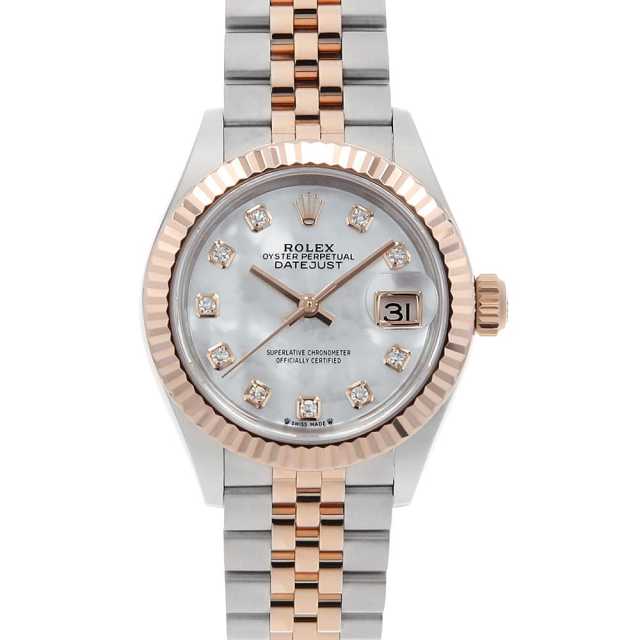279171NG ホワイトシェル ROLEX（ロレックス）デイトジャスト 10P