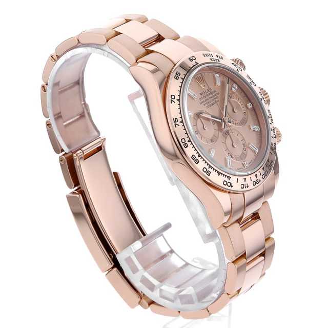 116505A ピンク ROLEX（ロレックス）コスモグラフ デイトナ 8Pバゲット
