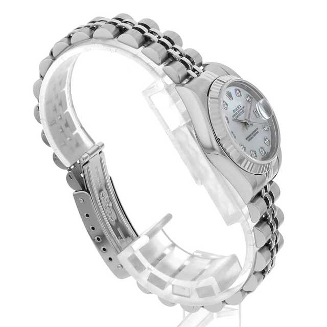 中古 ロレックス ROLEX 79174G K番(2001年頃製造) ピンク /ダイヤモンド レディース 腕時計 中古)ROLEX ロレックス デイトジャスト 79174 ピンクローマ（商品ID