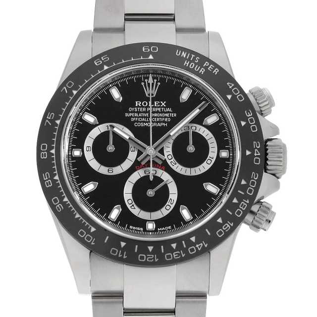 116500LN ブラック ROLEX（ロレックス）コスモグラフ デイトナ 中古 