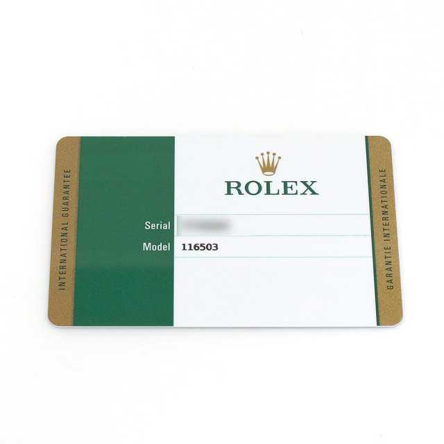 ROLEX Daytona 116503 Men's Used