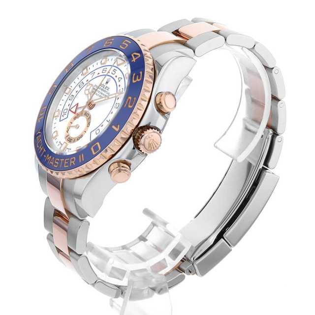 116681 ホワイト ROLEX（ロレックス）ヨットマスターII 新型ベンツ針