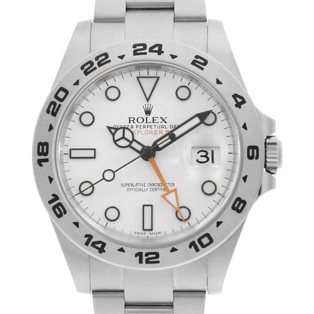216570 ホワイト ROLEX（ロレックス）エクスプローラーII 中古 | 東京
