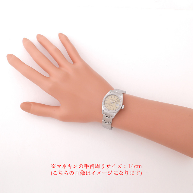 69160 シルバー ROLEX（ロレックス）オイスターパーペチュアル デイト  