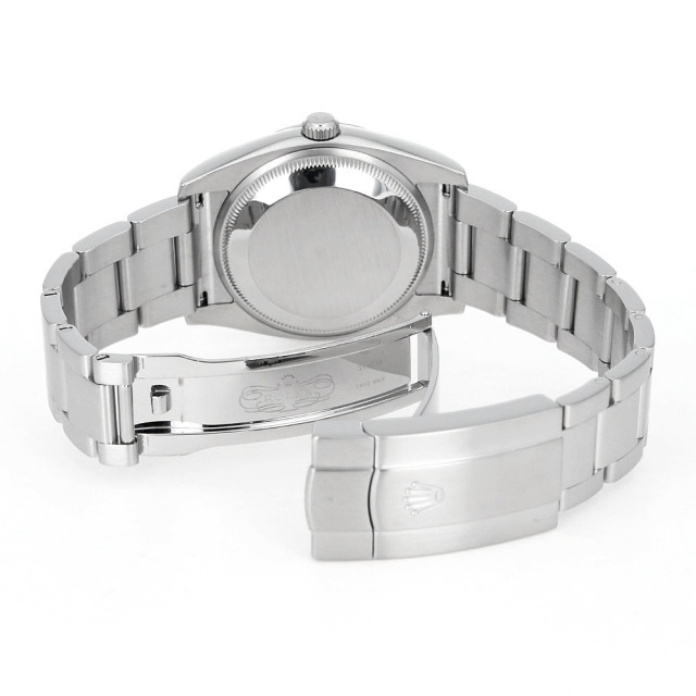 yumi ！分　銅　銀 ROLEX オイスターパーペチュアル34mm 114200 銀文字盤 2019年7