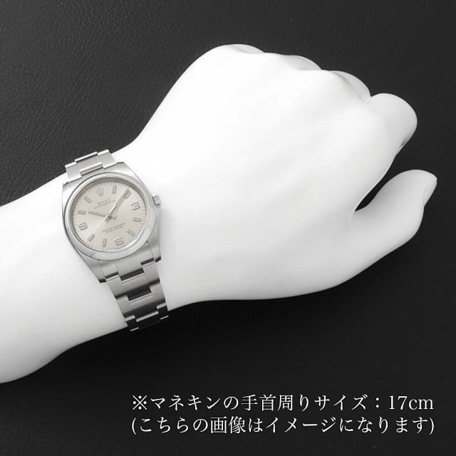 114200 シルバー ROLEX（ロレックス）オイスターパーペチュアル 中古  