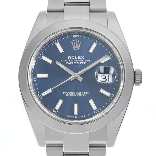 ロレックス ROLEX デイトジャスト41 126300 ステンレススチール SS  