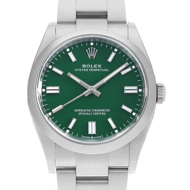 126000 グリーン ROLEX（ロレックス）オイスターパーペチュアル36 中古  
