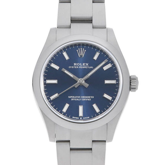 277200 ブルー ROLEX（ロレックス）オイスターパーペチュアル31 中古  