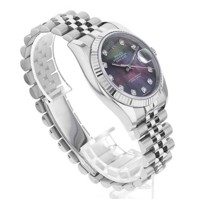 116234NG ブラックシェル ROLEX（ロレックス）デイトジャスト