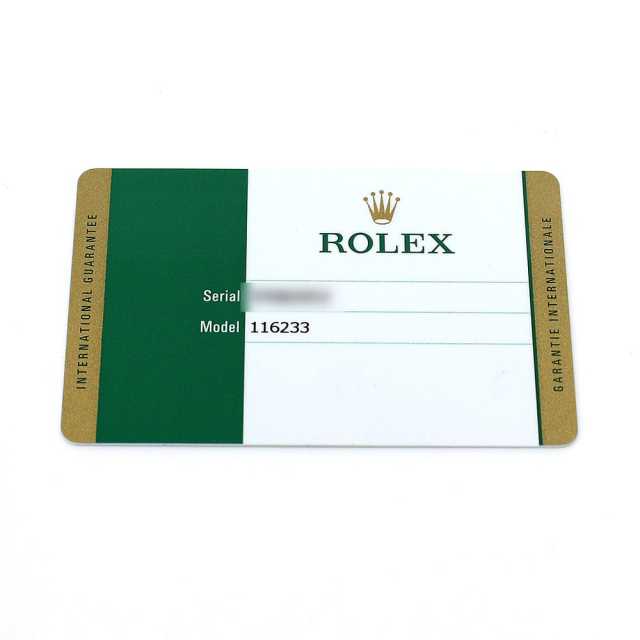 ロレックス デイトジャスト 116233G メンズ 中古