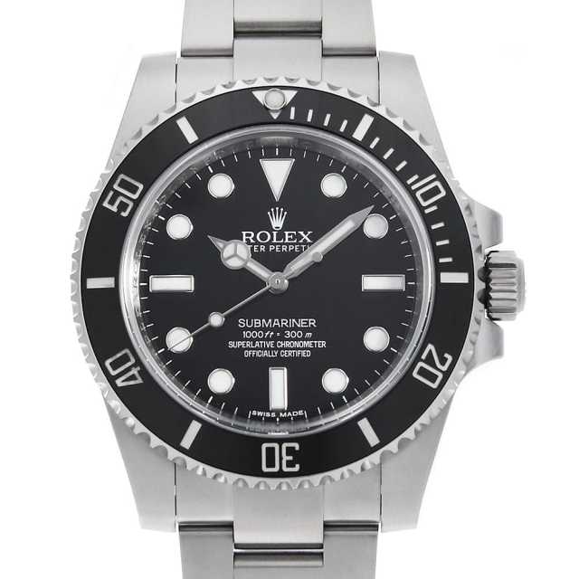 114060 ブラック ROLEX（ロレックス）サブマリーナ ノンデイト