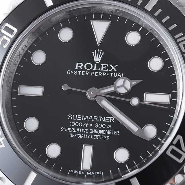 タイメックス サブマリーナ　40mm ブラック稼働中美品最終値下げ 114060 ブラック ROLEX（ロレックス）サブマリーナ ノンデイト