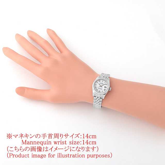 ロレックス デイトジャスト 179174NR レディース 中古