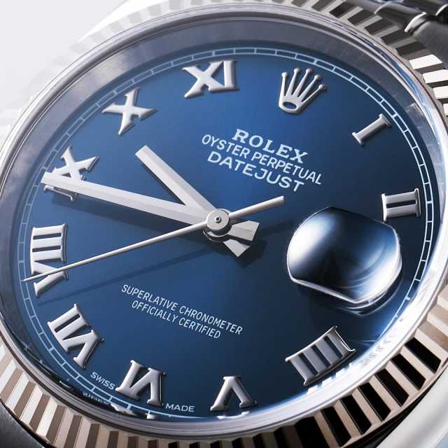 116234 ブルー ROLEX（ロレックス）デイトジャスト 中古 | 東京