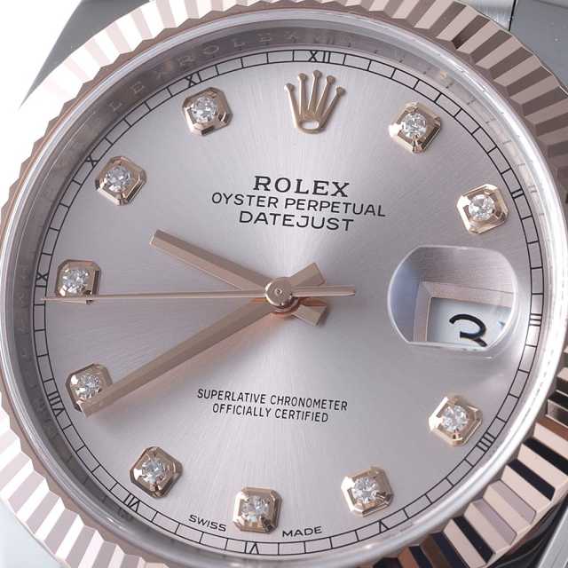 126331G サンダスト ROLEX（ロレックス）デイトジャスト41 10P