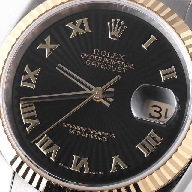 116233 ブラック ROLEX（ロレックス）デイトジャスト 中古