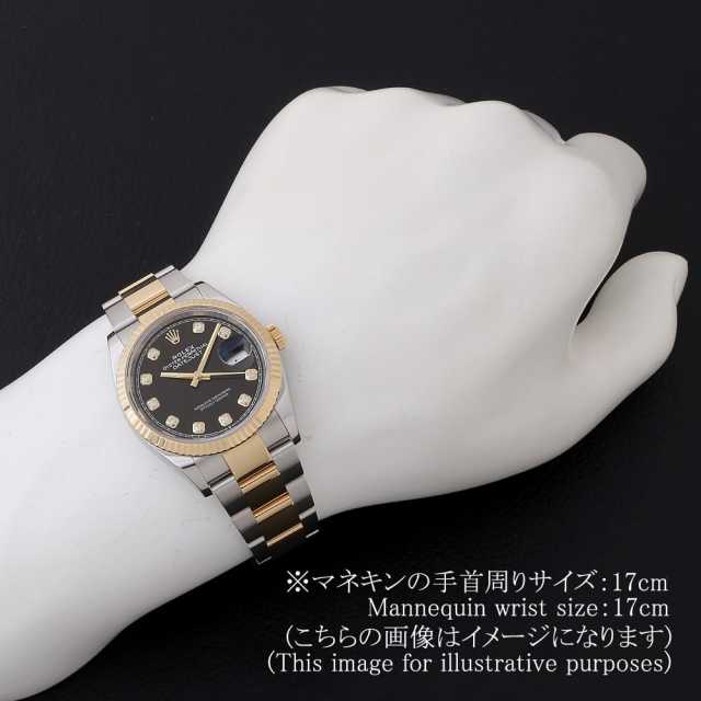 126233G ブラック ROLEX（ロレックス）デイトジャスト36 10Pダイヤ