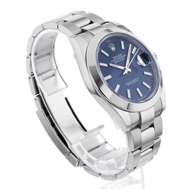 126300 ブルー ROLEX（ロレックス）デイトジャスト41 中古 | 東京
