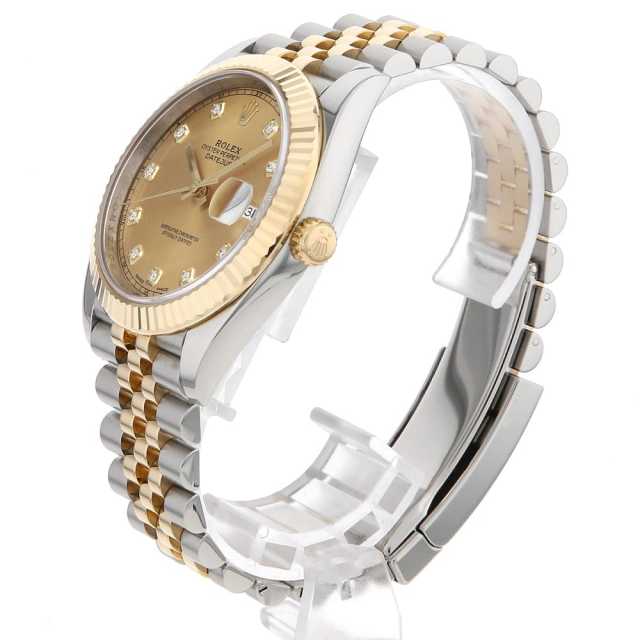 126333G シャンパン ROLEX（ロレックス）デイトジャスト41 10P