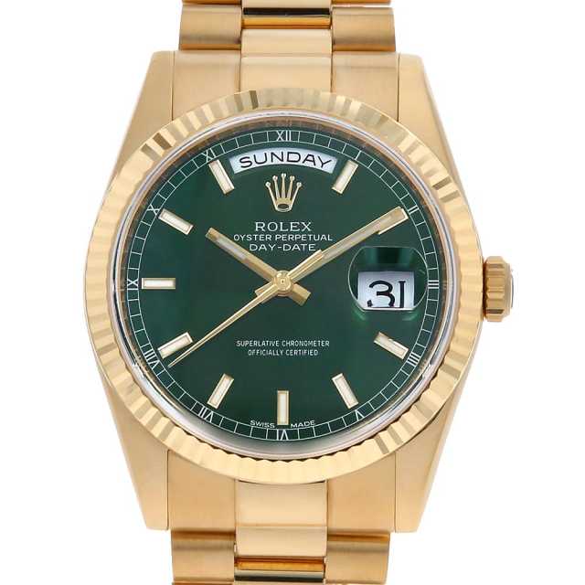 希少 ROLEX ロレックス ネクタイ グリーン 楽天市場】ロレックス ROLEX デイデイト 40 228239 オリーブ